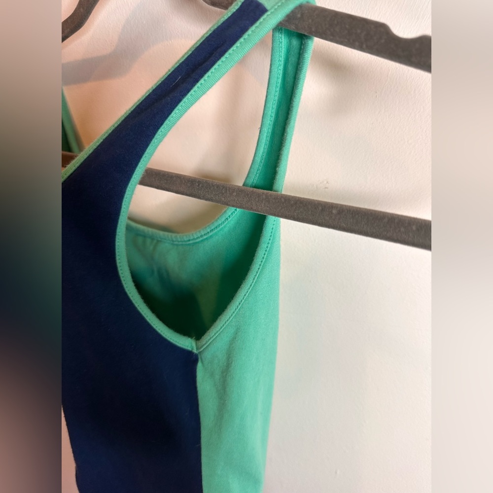 Express Color-Block Peplum Tank - image 4